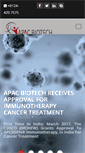 Mobile Screenshot of apacbiotech.com